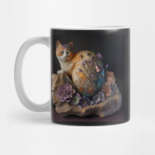 Terracotta Cat Mug